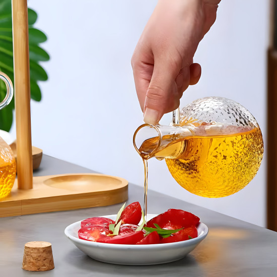 Glass Oil Dispenser - 2 Pcs